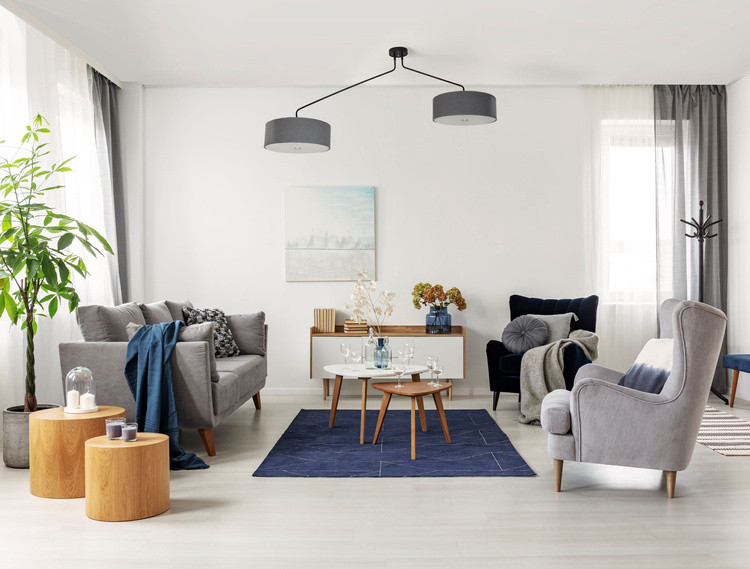 Lampa sufitowa HAWK GRAY VI 6541